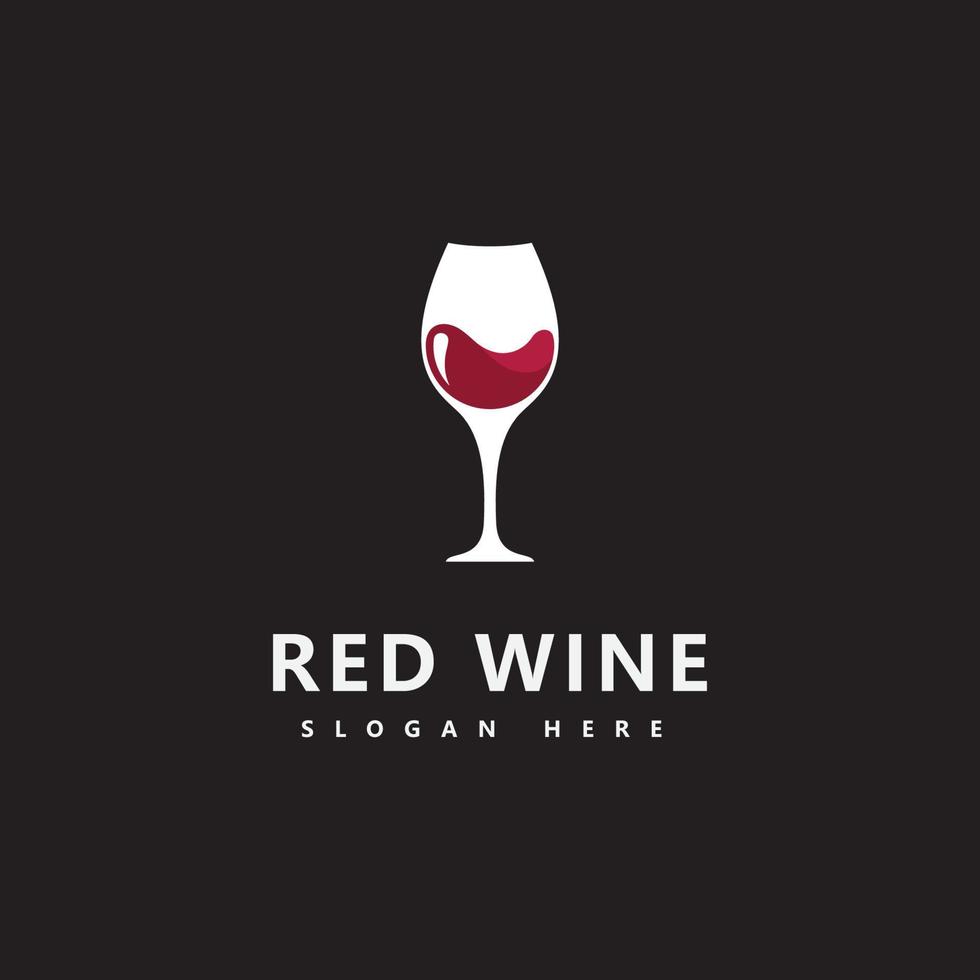 Wein Logo Icon Design Template Vector Illustration