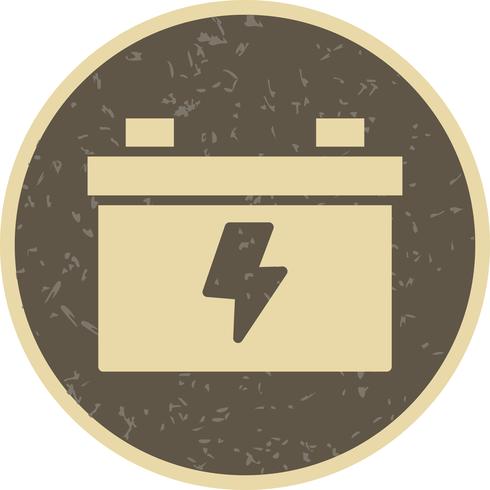 Batterivektorns ikon vektor