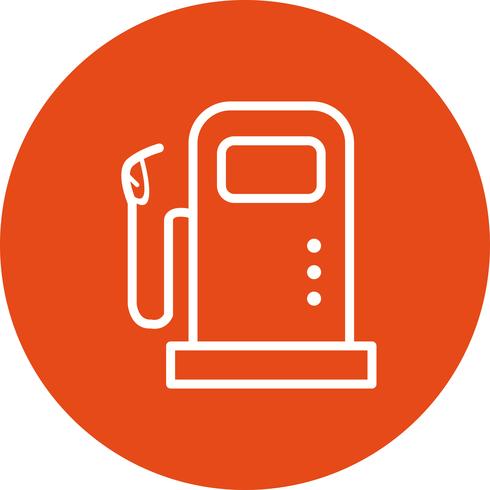 Tankstelle Vektor Icon