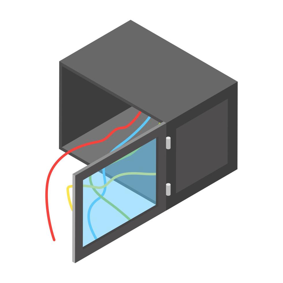 Konzepte für Netzwerkboxen vektor