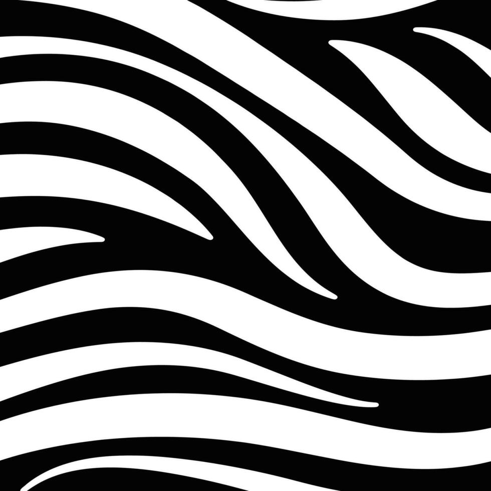 schwarz und Weiß Zebra Muster Hintergrund vektor