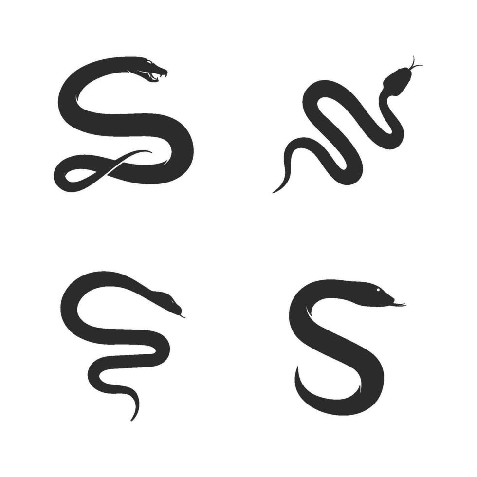 Schlange Logo Vektor