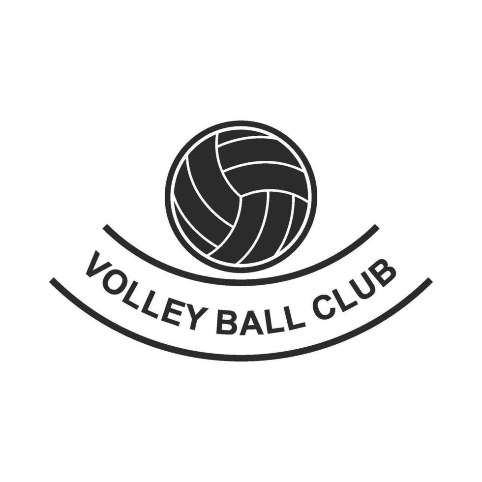 Volley Ball Logo Vektor