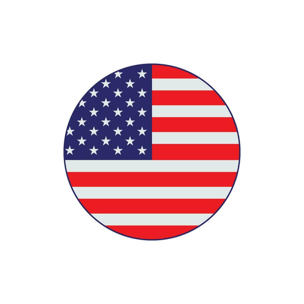 amerikanische Flagge Illustration vektor