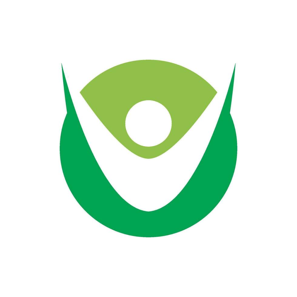Logo für gesundes Leben vektor