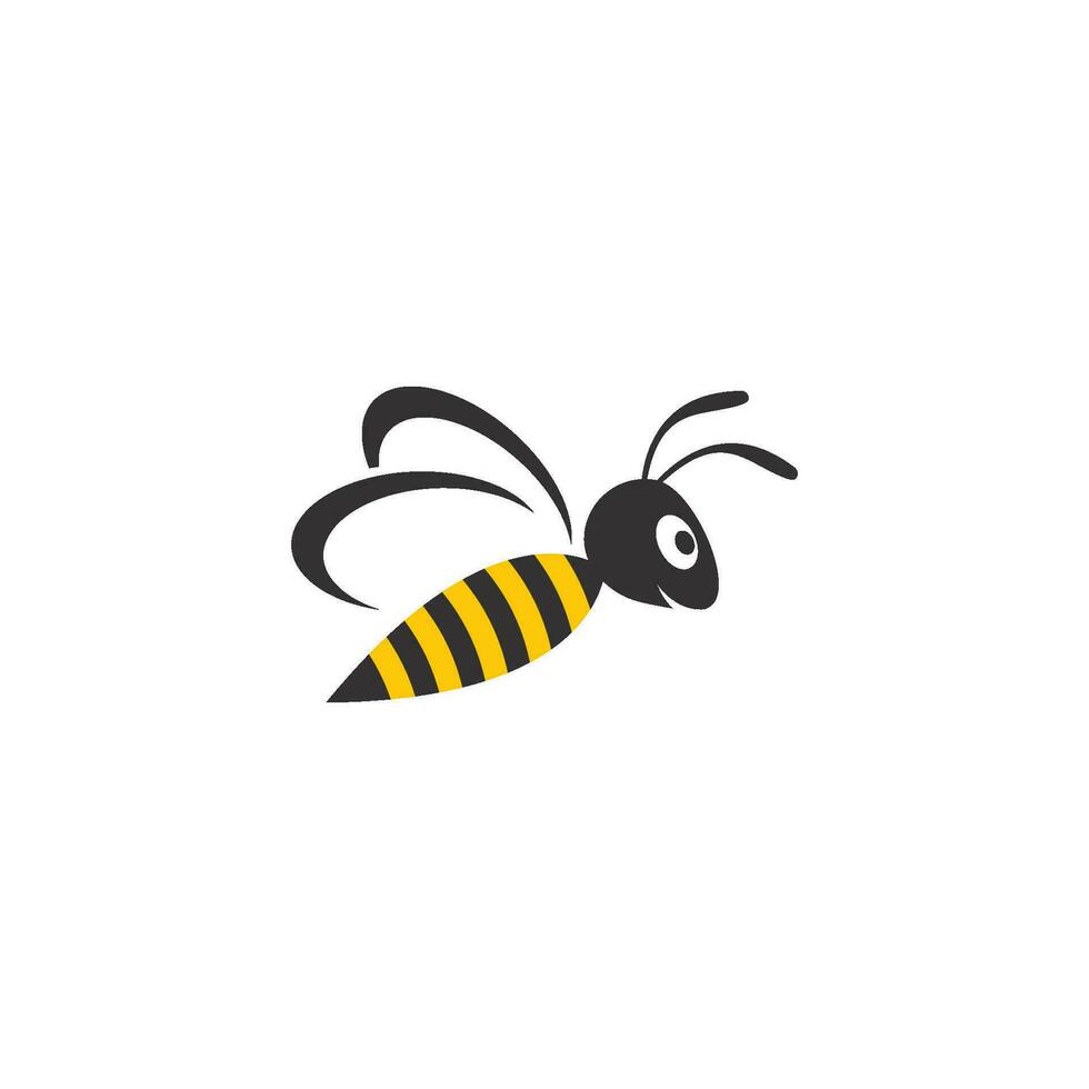 Honigbienen-Logo vektor