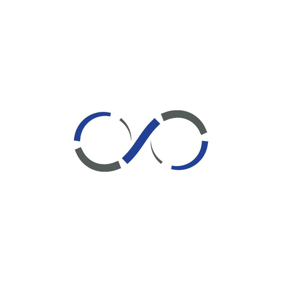 infinity logotyp design vektor