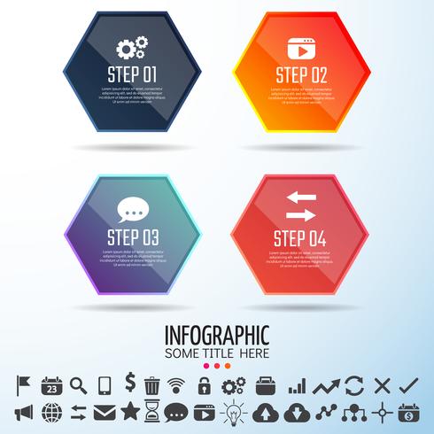 Infographics Design Mall vektor