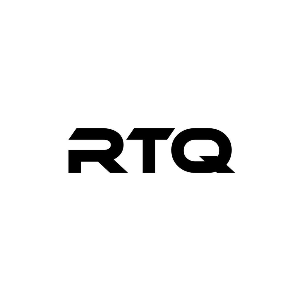 rtq brev logotyp design, inspiration för en unik identitet. modern elegans och kreativ design. vattenmärke din Framgång med de slående detta logotyp. vektor