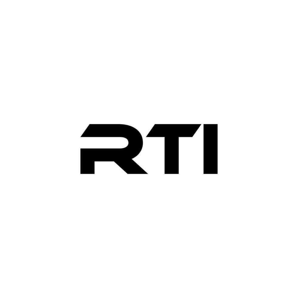 rti Brief Logo Design, Inspiration zum ein einzigartig Identität. modern Eleganz und kreativ Design. Wasserzeichen Ihre Erfolg mit das auffällig diese Logo. vektor