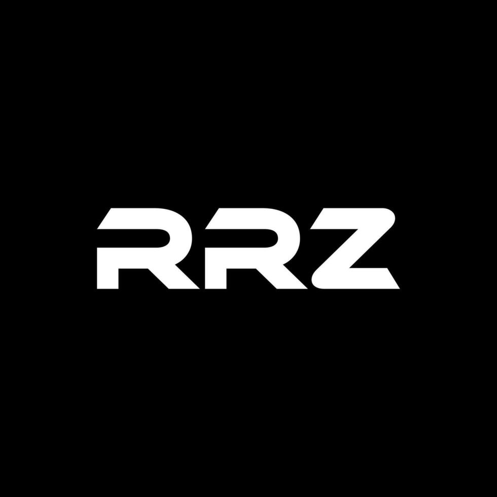 rrz Brief Logo Design, Inspiration zum ein einzigartig Identität. modern Eleganz und kreativ Design. Wasserzeichen Ihre Erfolg mit das auffällig diese Logo. vektor