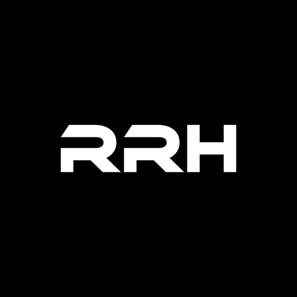 rrh brev logotyp design, inspiration för en unik identitet. modern elegans och kreativ design. vattenmärke din Framgång med de slående detta logotyp. vektor