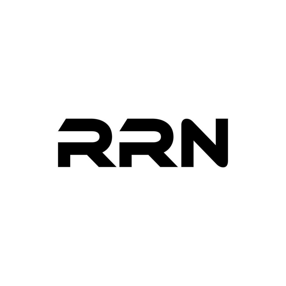 rrn Brief Logo Design, Inspiration zum ein einzigartig Identität. modern Eleganz und kreativ Design. Wasserzeichen Ihre Erfolg mit das auffällig diese Logo. vektor