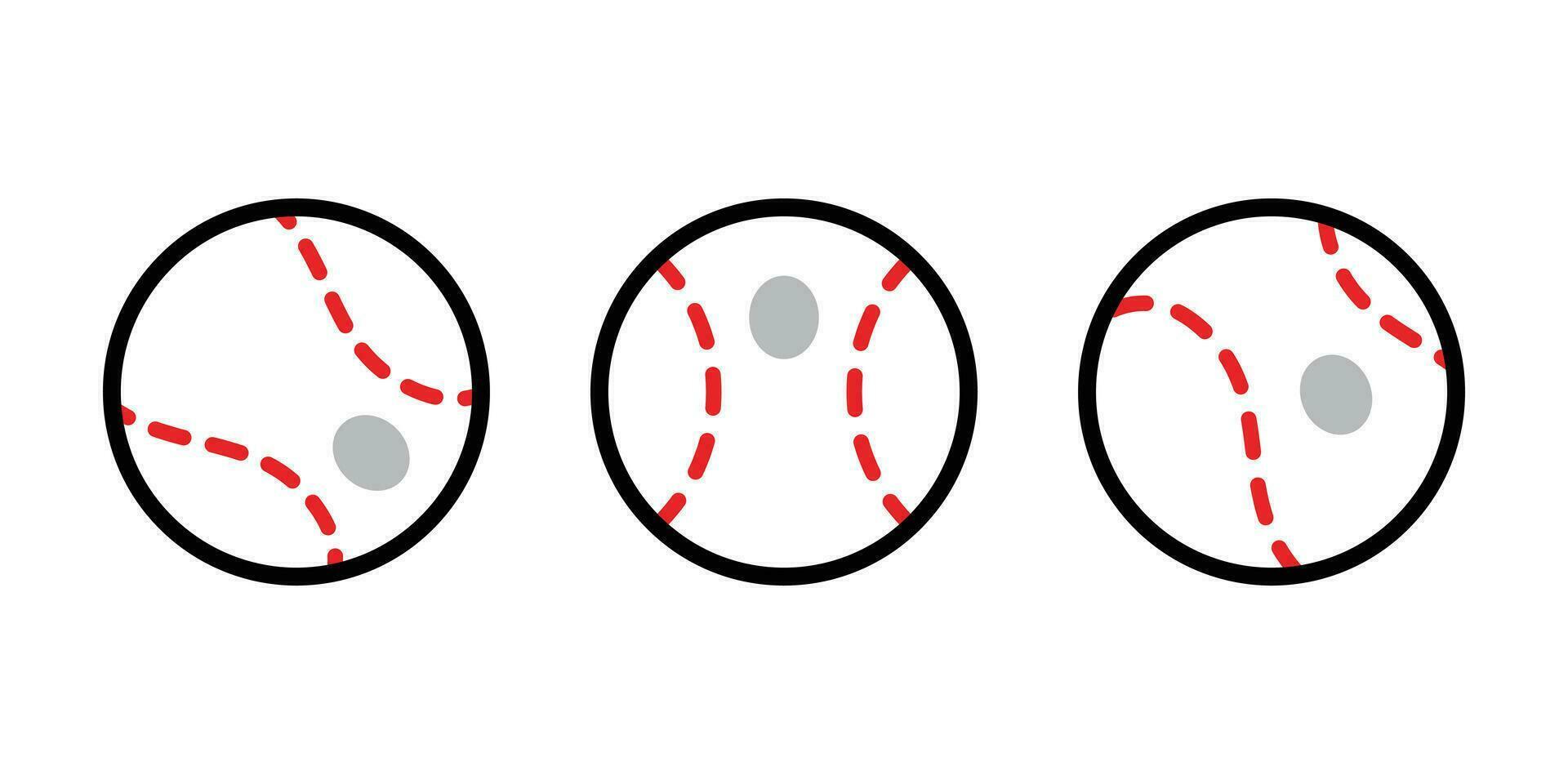 baseboll vektor ikon boll logotyp mjuk boll sport tecknad serie karaktär symbol klotter illustration design