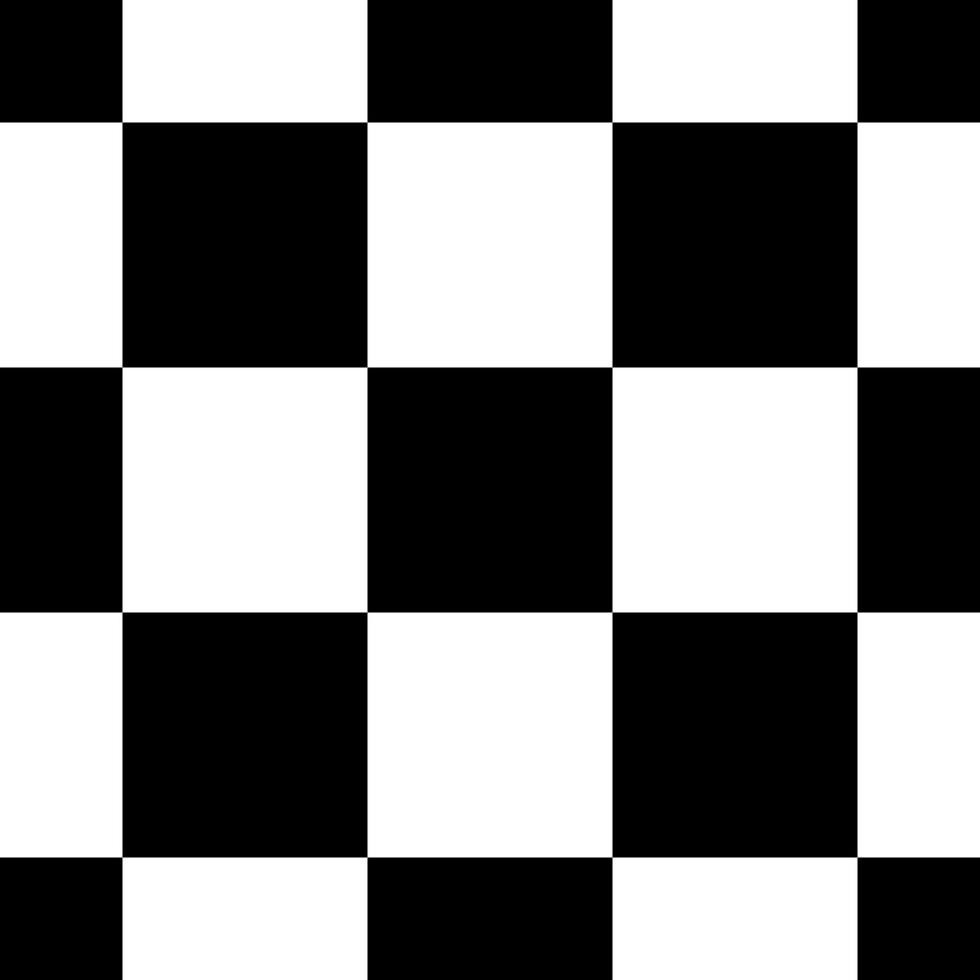 nahtloses Schwarz-Weiß-Muster mit Quadraten. Vektor-Illustration vektor