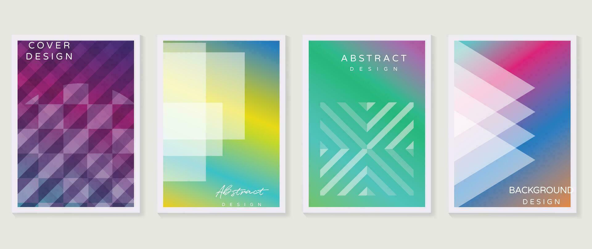 Flüssigkeit Gradient Hintergrund Vektor. süß und minimal Stil Plakate mit bunt, geometrisch Formen, Flüssigkeit Farbe. modern Hintergrund Design zum Sozial Medien, Idol Poster, Banner, Flyer. vektor