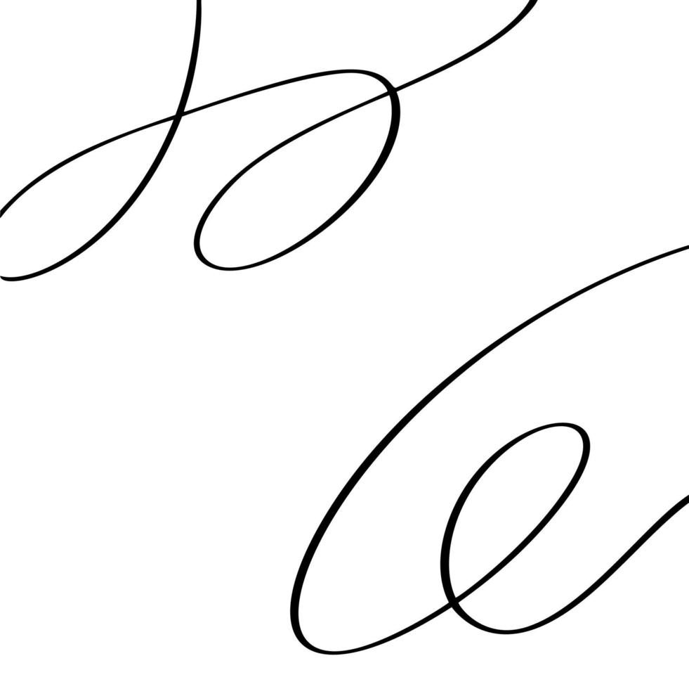abstraktes Muster mit geometrischen verschlungenen Strichzeichnungen auf weißem Hintergrund vektor