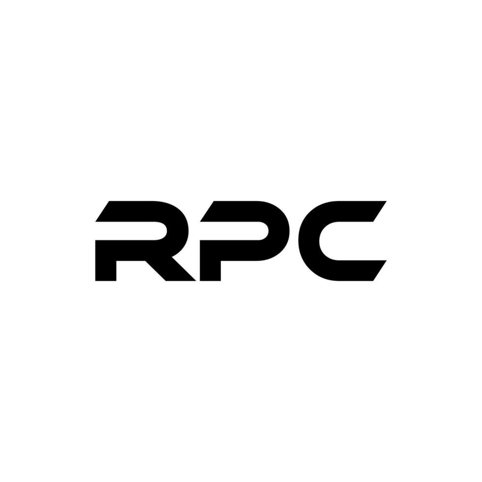 RPC brev logotyp design, inspiration för en unik identitet. modern elegans och kreativ design. vattenmärke din Framgång med de slående detta logotyp. vektor