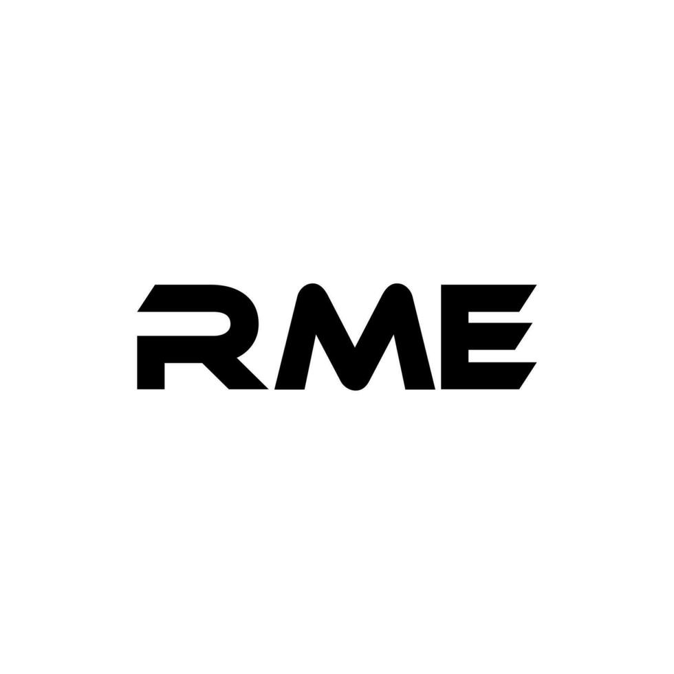 rme Brief Logo Design, Inspiration zum ein einzigartig Identität. modern Eleganz und kreativ Design. Wasserzeichen Ihre Erfolg mit das auffällig diese Logo. vektor