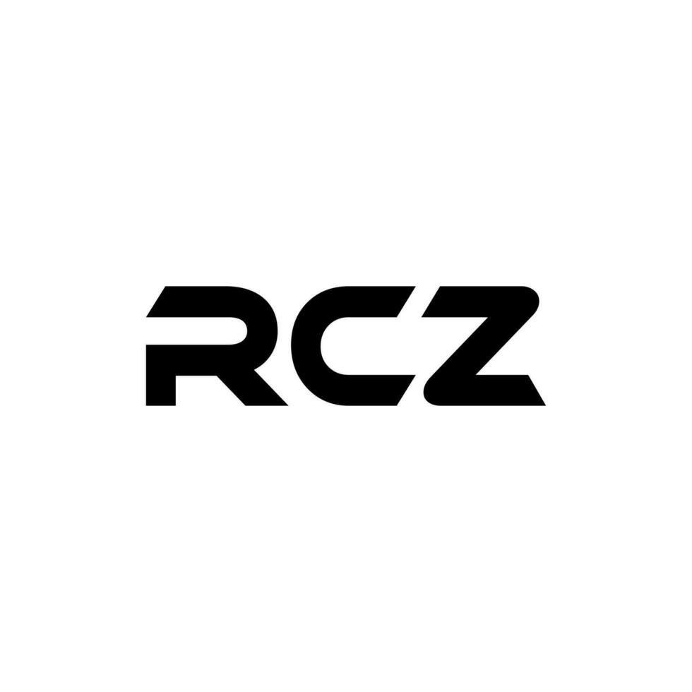 RCZ Brief Logo Design, Inspiration zum ein einzigartig Identität. modern Eleganz und kreativ Design. Wasserzeichen Ihre Erfolg mit das auffällig diese Logo. vektor