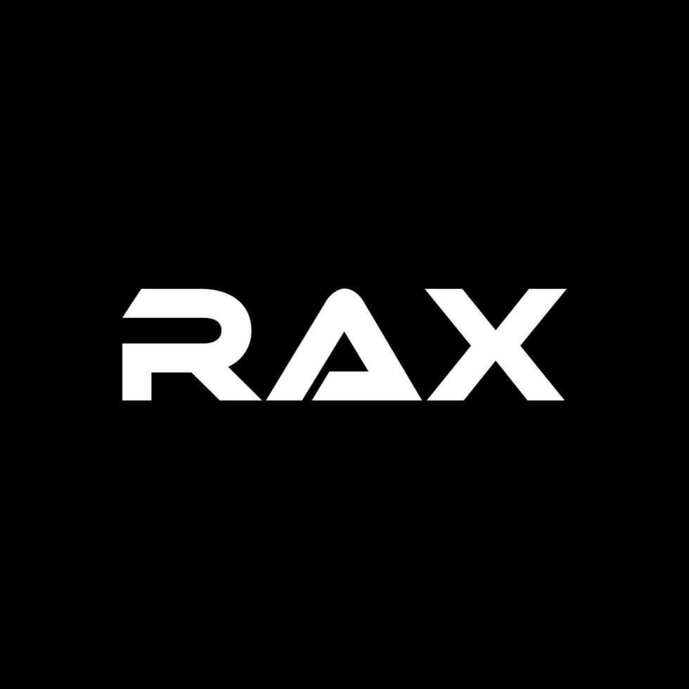 Rax Brief Logo Design, Inspiration zum ein einzigartig Identität. modern Eleganz und kreativ Design. Wasserzeichen Ihre Erfolg mit das auffällig diese Logo. vektor