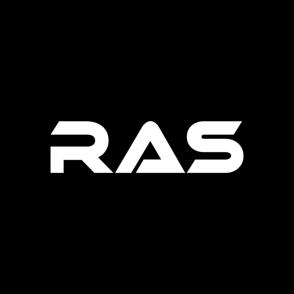 ras Brief Logo Design, Inspiration zum ein einzigartig Identität. modern Eleganz und kreativ Design. Wasserzeichen Ihre Erfolg mit das auffällig diese Logo. vektor