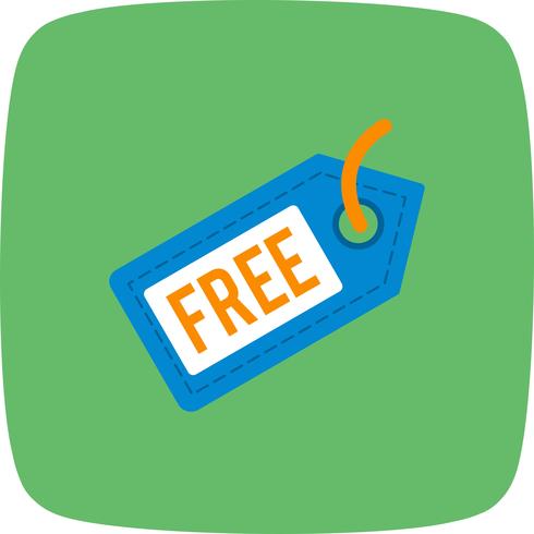 Vektor kostenlose Tag-Symbol