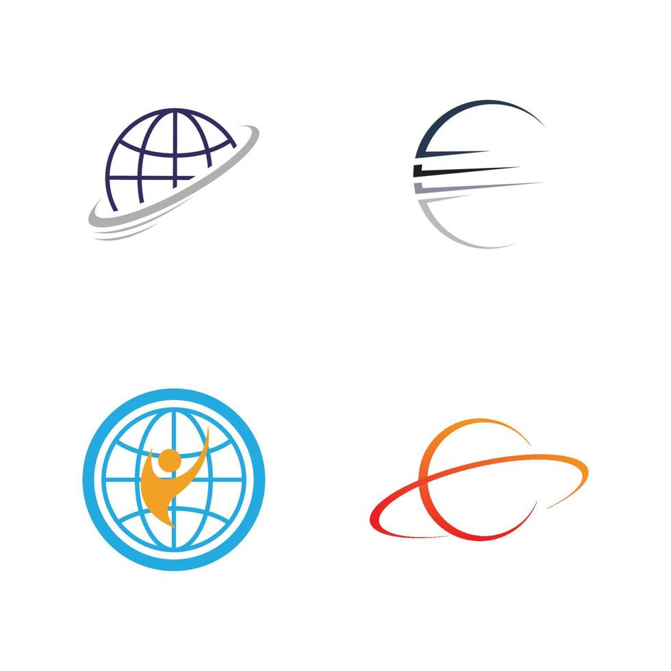 global vektor logotyp illustration designmall