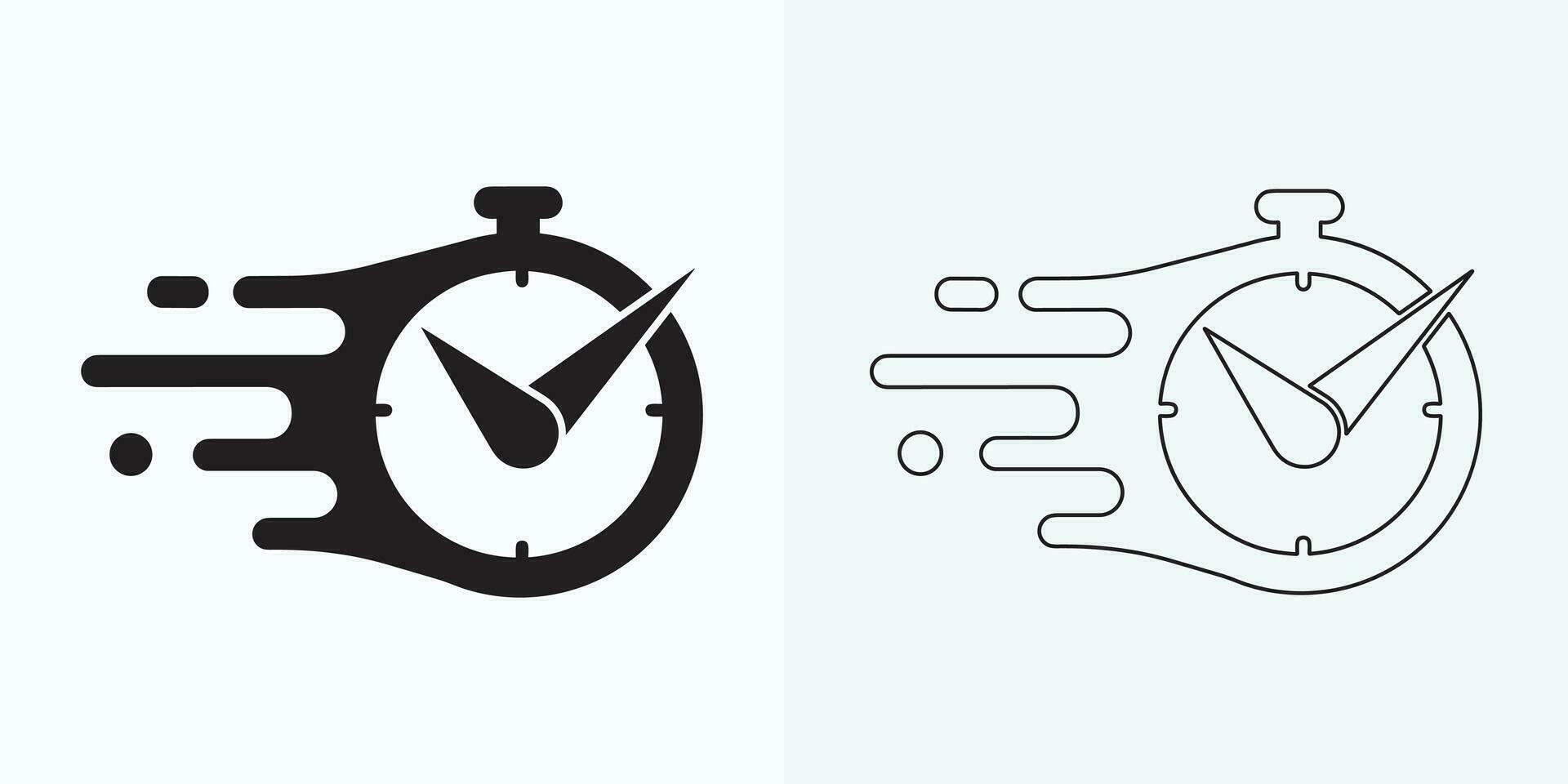 Passage von Zeit Symbol. Passage von Zeit. Timer Logo. Uhr Symbol Illustration Vektor Design