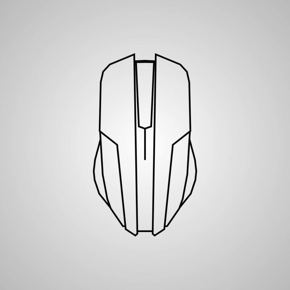 Computer Maus Symbol Vektor Illustration