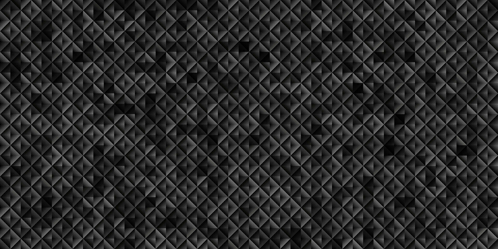 dunkel schwarz geometrisch Gitter Kohlenstoff Ballaststoff Hintergrund vektor