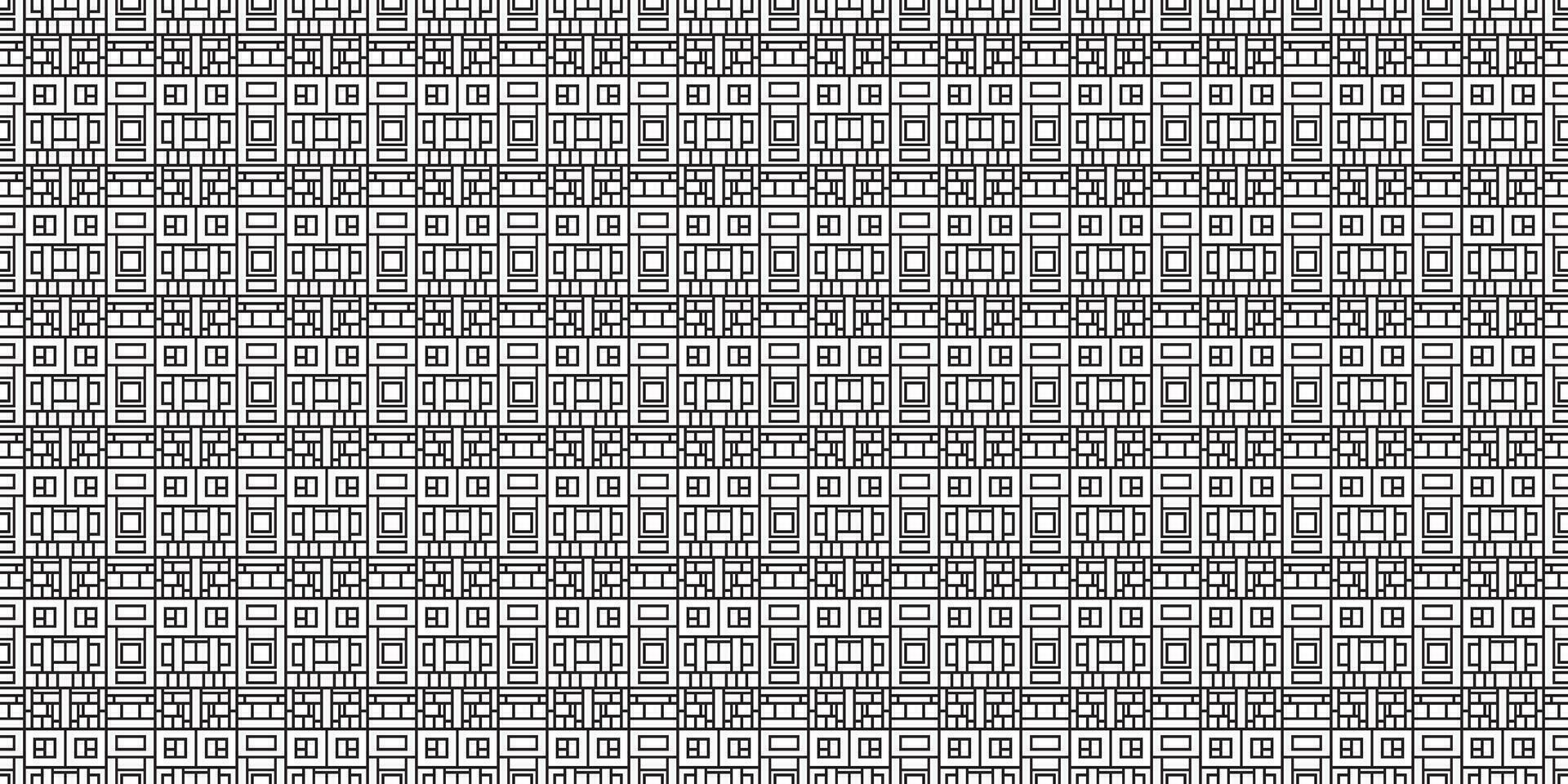 einfarbig geometrisch Gitter Pixel Kunst Hintergrund modern schwarz und Weiß abstrakt Mosaik Textur vektor