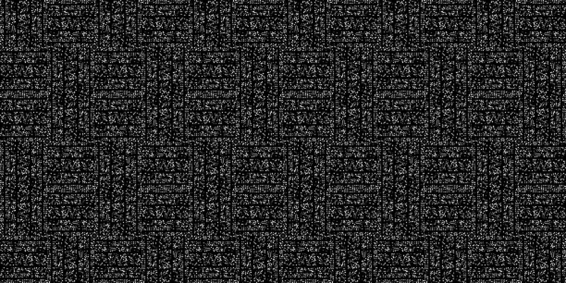 einfarbig dunkel geometrisch Gitter Hintergrund modern schwarz abstrakt Lärm Textur vektor