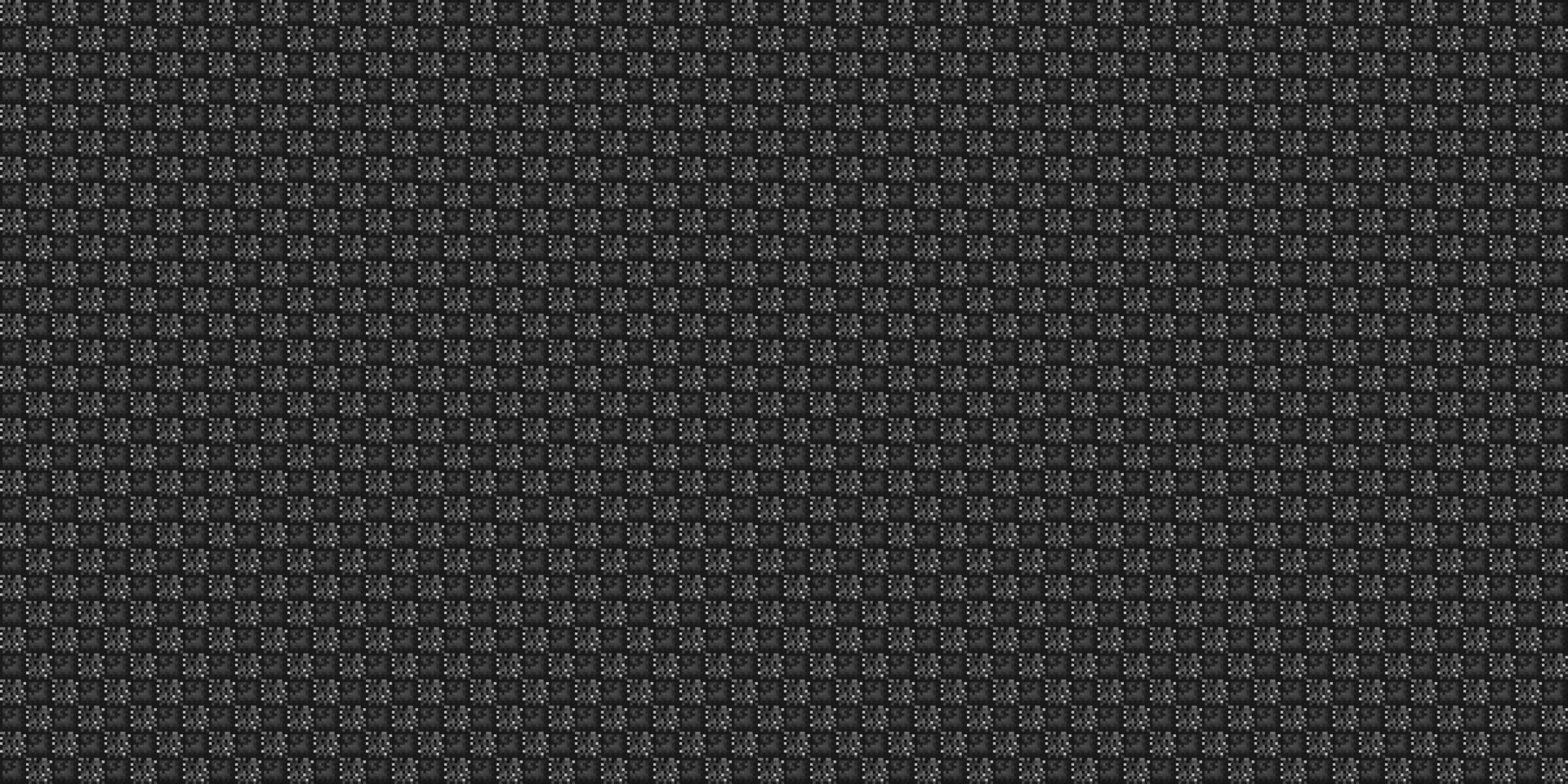 einfarbig geometrisch Gitter Pixel Kunst Stil Hintergrund modern schwarz und Weiß abstrakt Mosaik Textur vektor