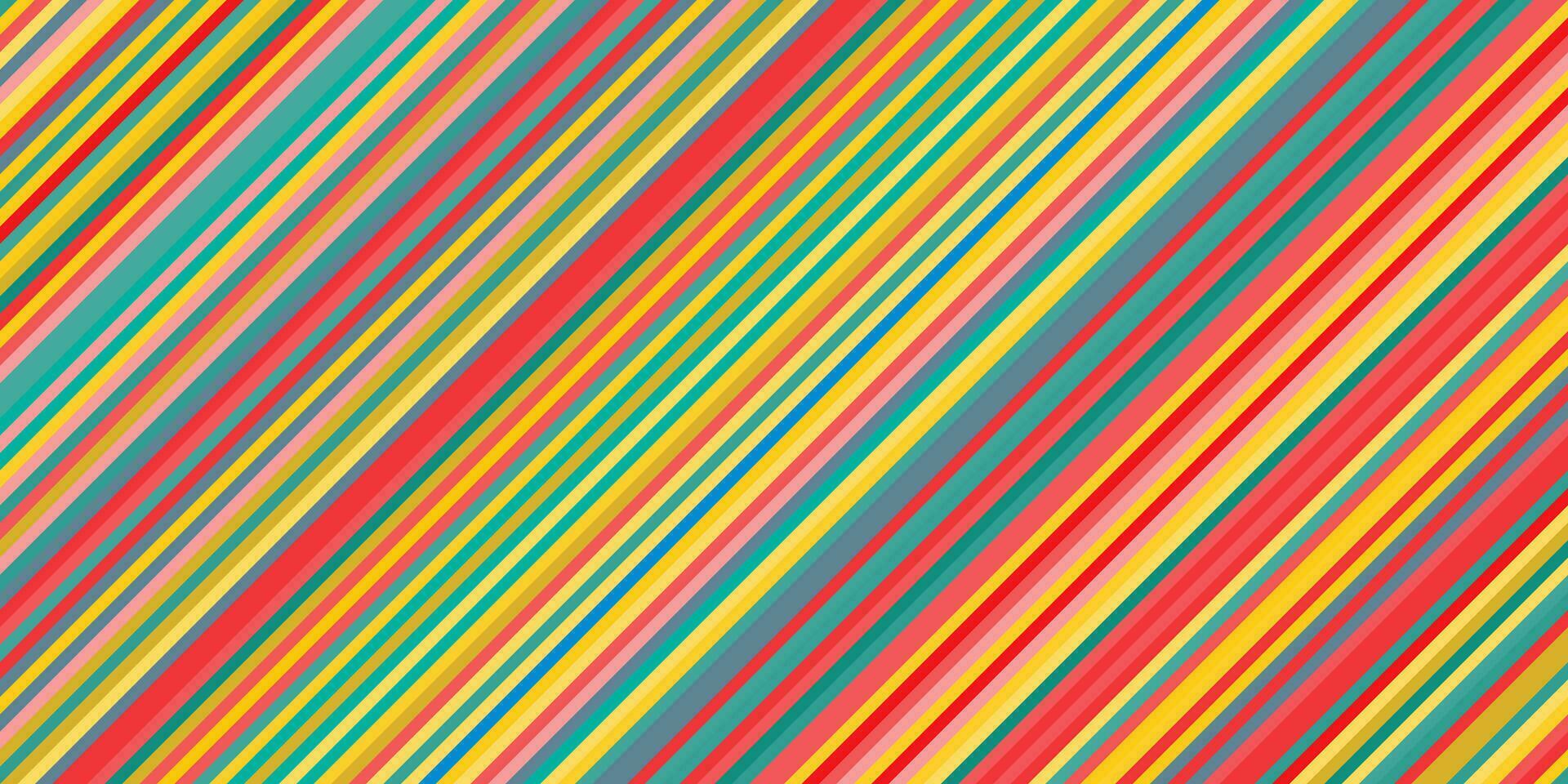 mehrfarbig bunt diagonal Linien Hintergrund vektor
