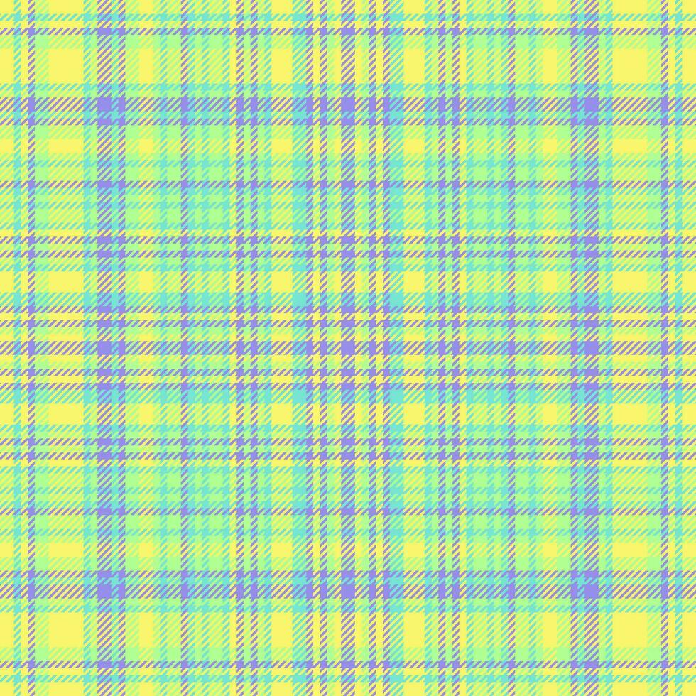 Vektor prüfen Stoff von nahtlos Textil- Plaid mit ein Textur Tartan Hintergrund Muster.