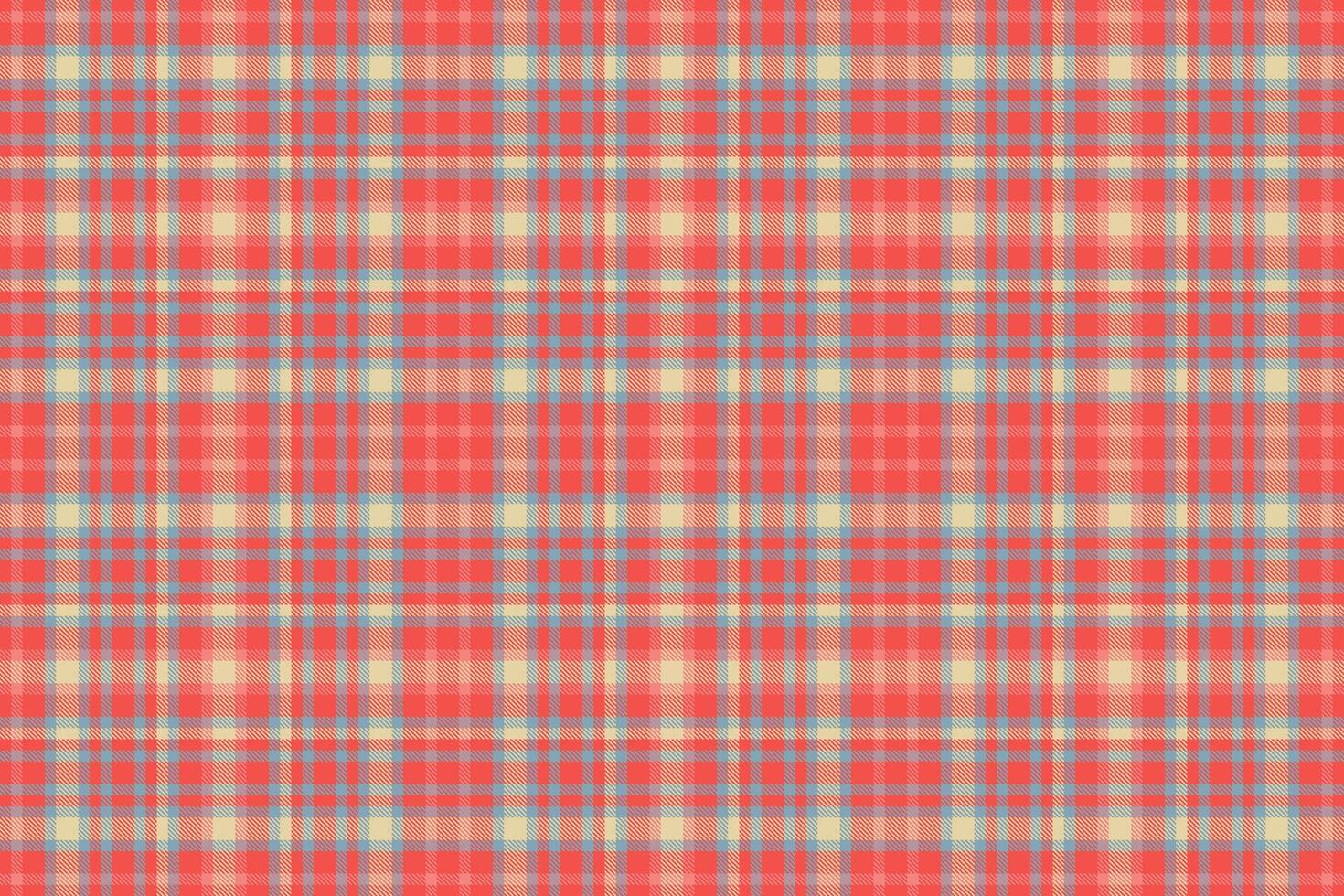 Vektor Textur Tartan von prüfen Muster Stoff mit ein nahtlos Hintergrund Textil- Plaid.