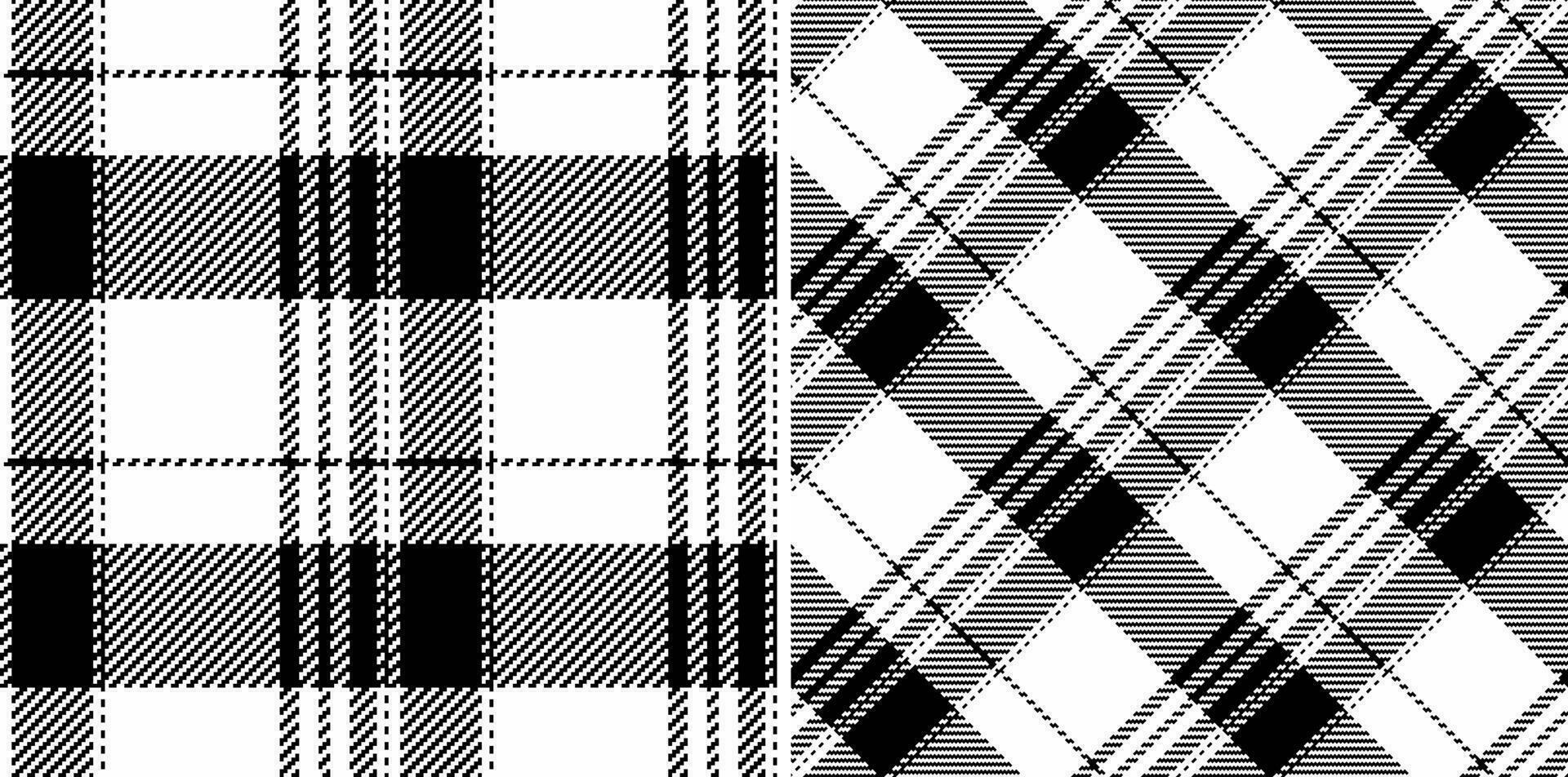 Stoff Plaid Muster von prüfen Textil- Textur mit ein Vektor Tartan nahtlos Hintergrund.