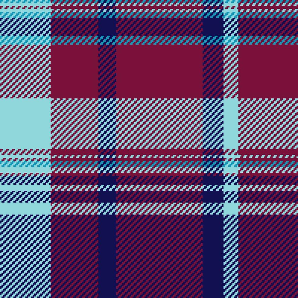 Tartan Plaid Hintergrund von Textil- Muster Textur mit ein prüfen nahtlos Vektor Stoff.