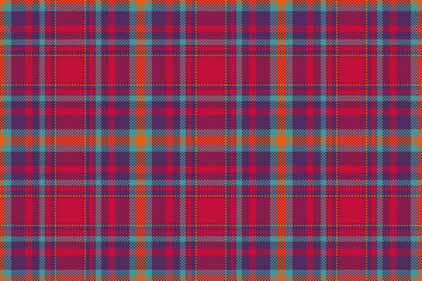 Textil- Textur Tartan von Vektor nahtlos Stoff mit ein Hintergrund prüfen Plaid Muster.