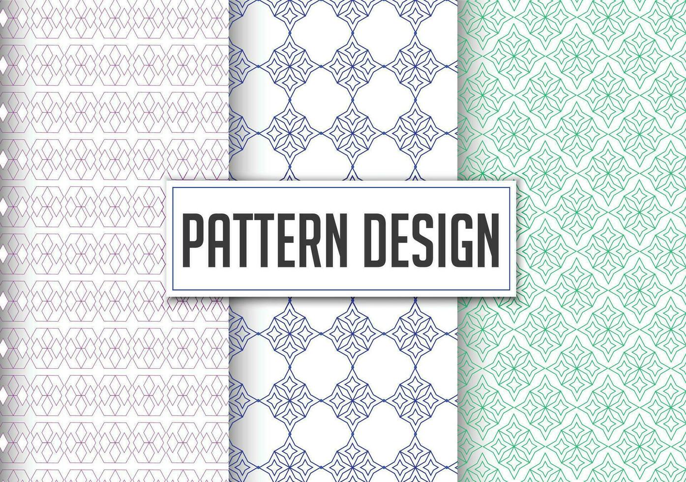 geometrisch Muster Design kostenlos Vektor. vektor