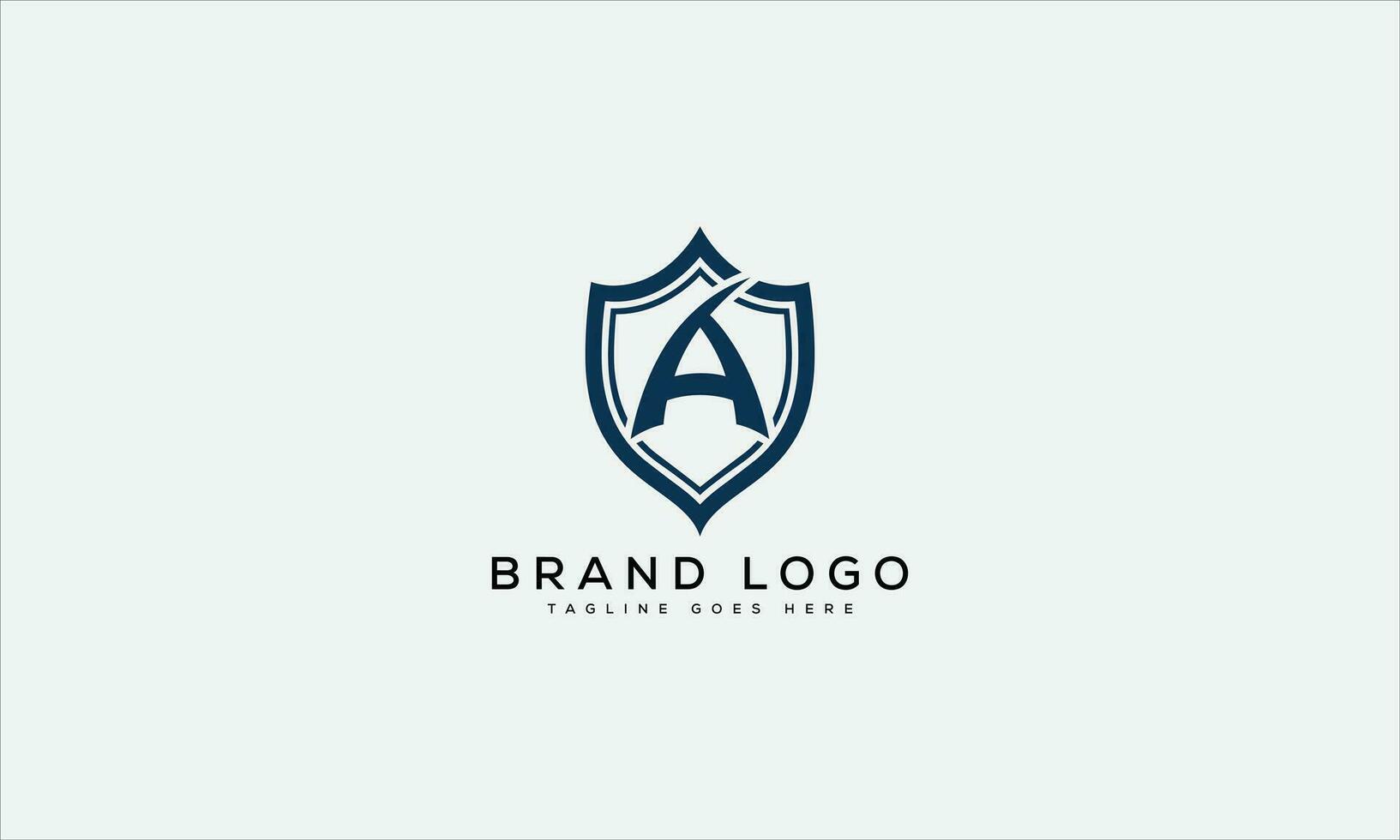 Brief ein Logo Design Vektor Vorlage Design zum Marke.