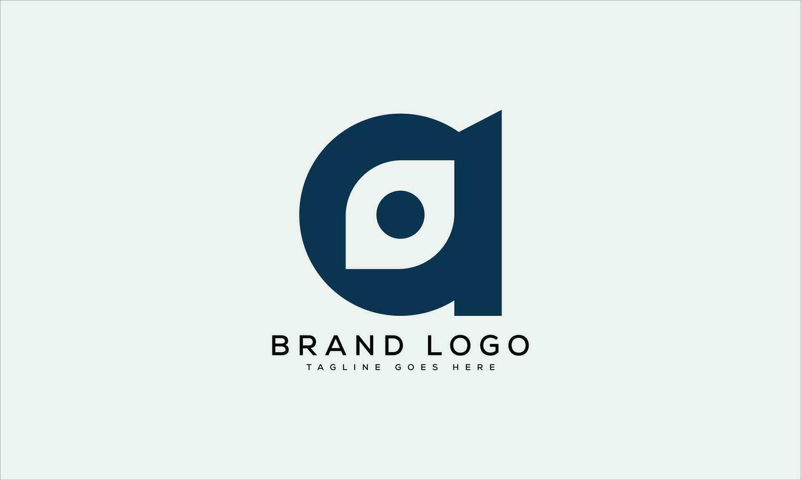 Brief ein Logo Design Vektor Vorlage Design zum Marke.