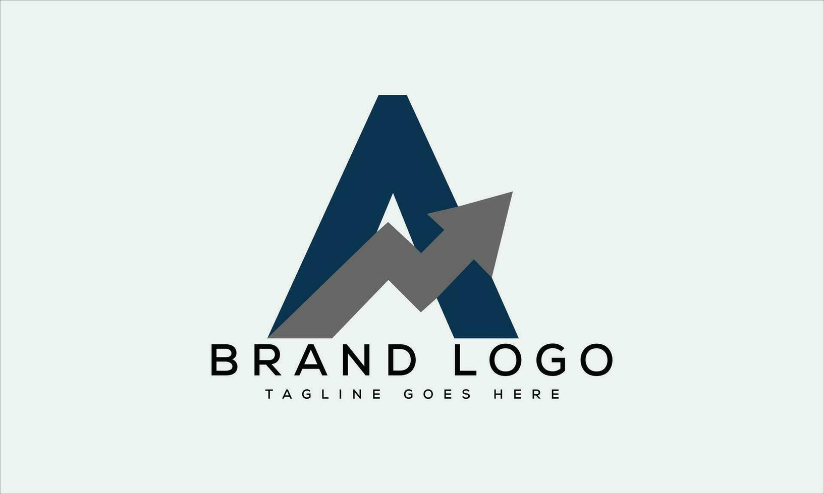 Brief ein Logo Design Vektor Vorlage Design zum Marke.