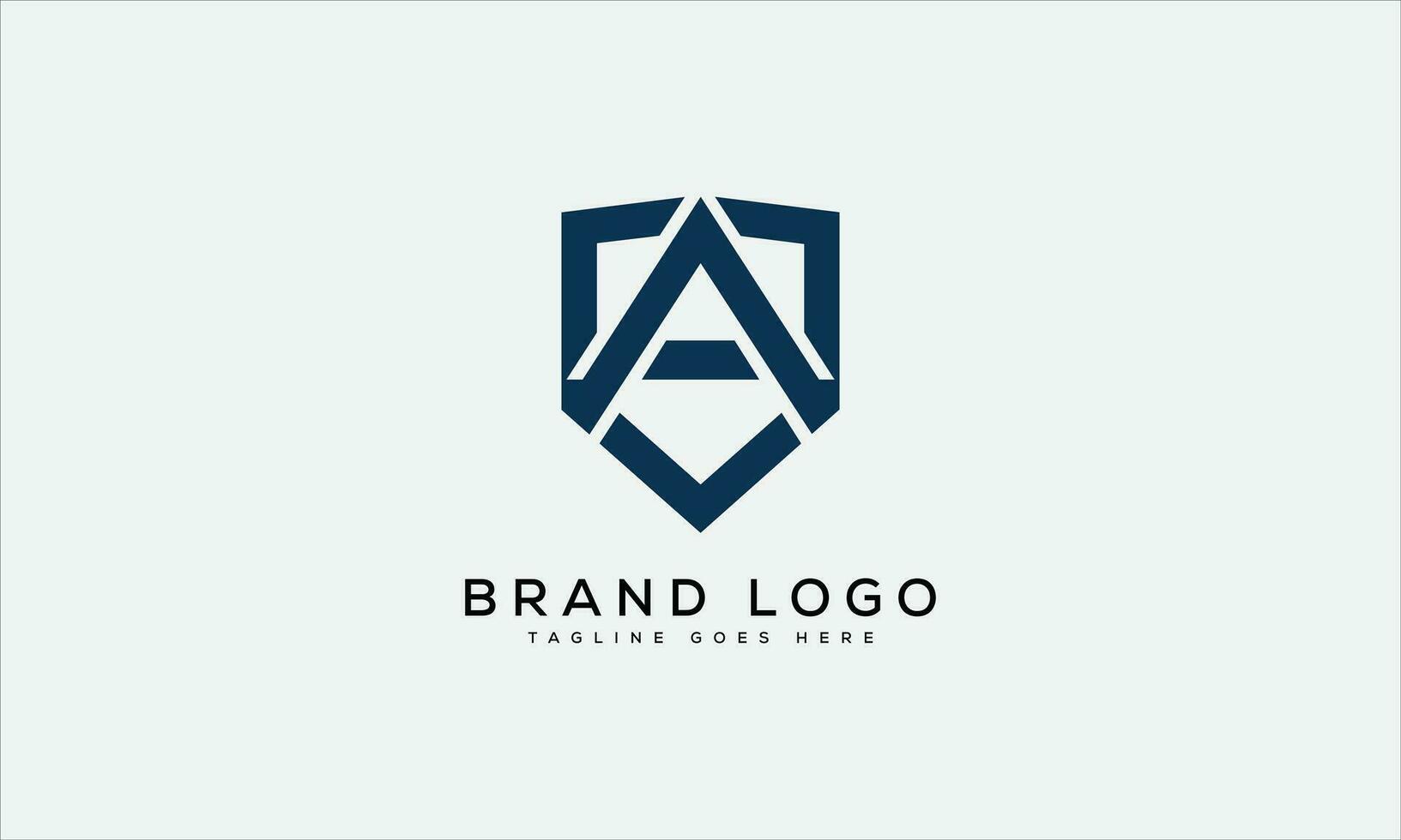 Brief ein Logo Design Vektor Vorlage Design zum Marke.