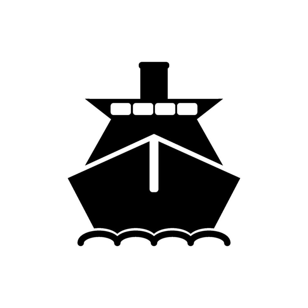 Schiff Symbol Design Vektor Vorlage