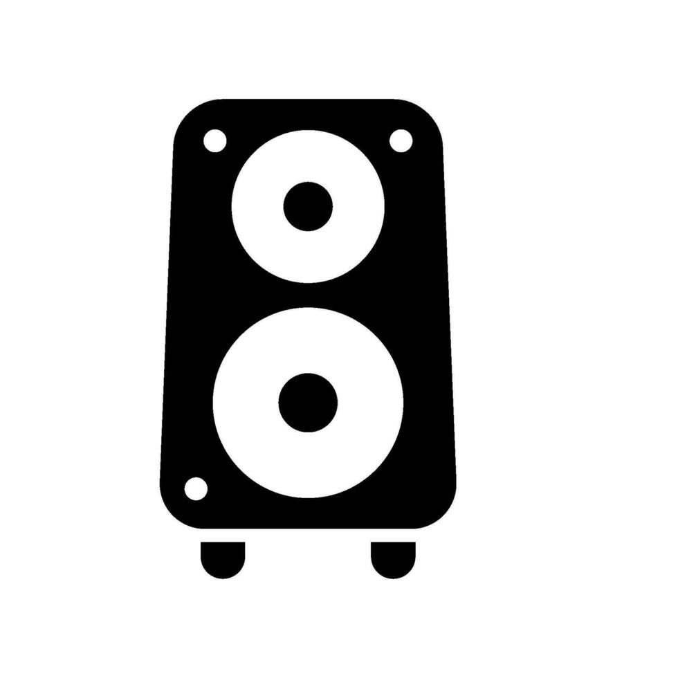 Lautsprecher Symbol Design Vektor Vorlage