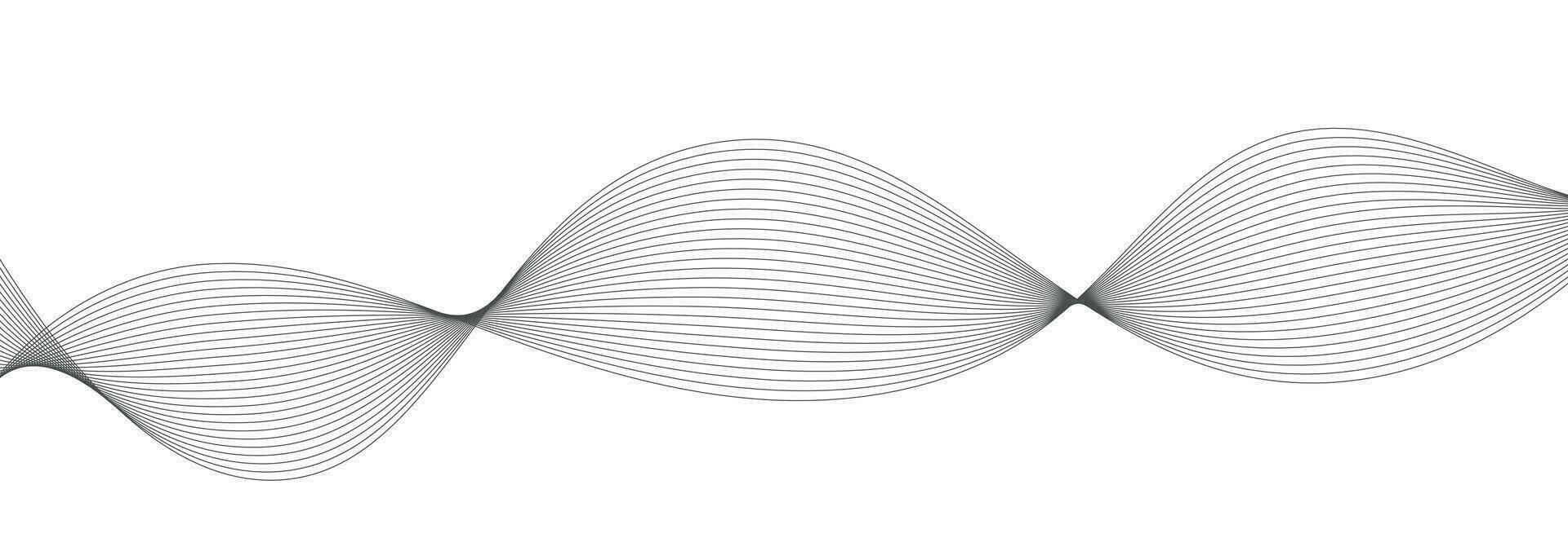 modern vektor bakgrund med svart vågig rader.