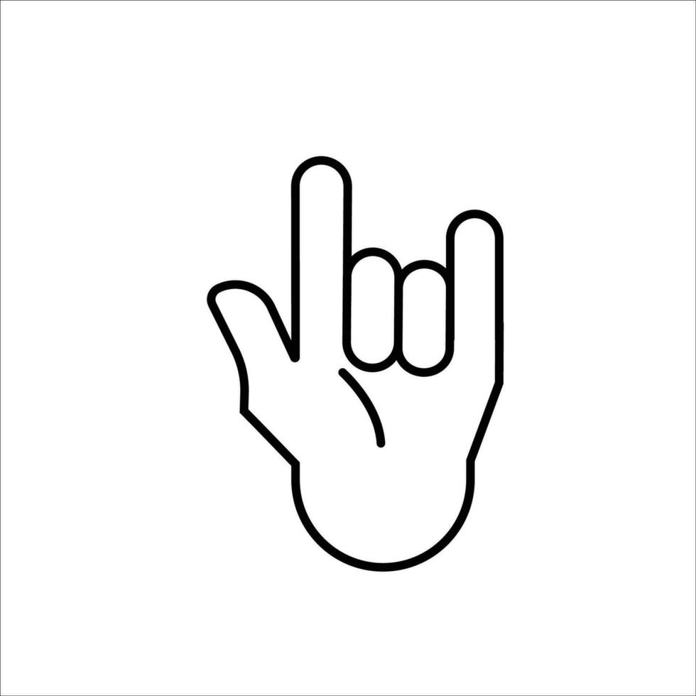 finger ikon stock vektor illustration