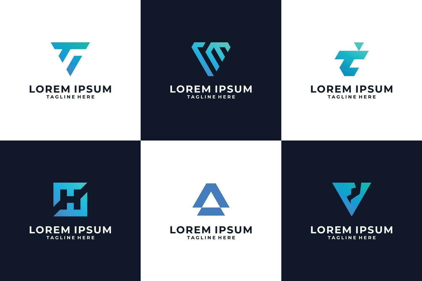 kreativ teknologi logotyp design vektor